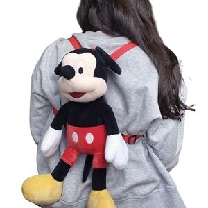 Mickey Mouse Plush Backpack